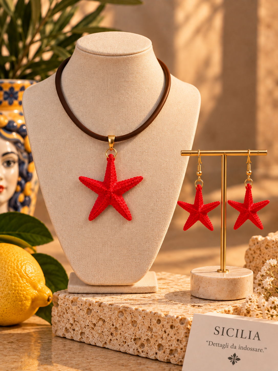 JEWELS Collection – STARFISH SET | Collana + Orecchini